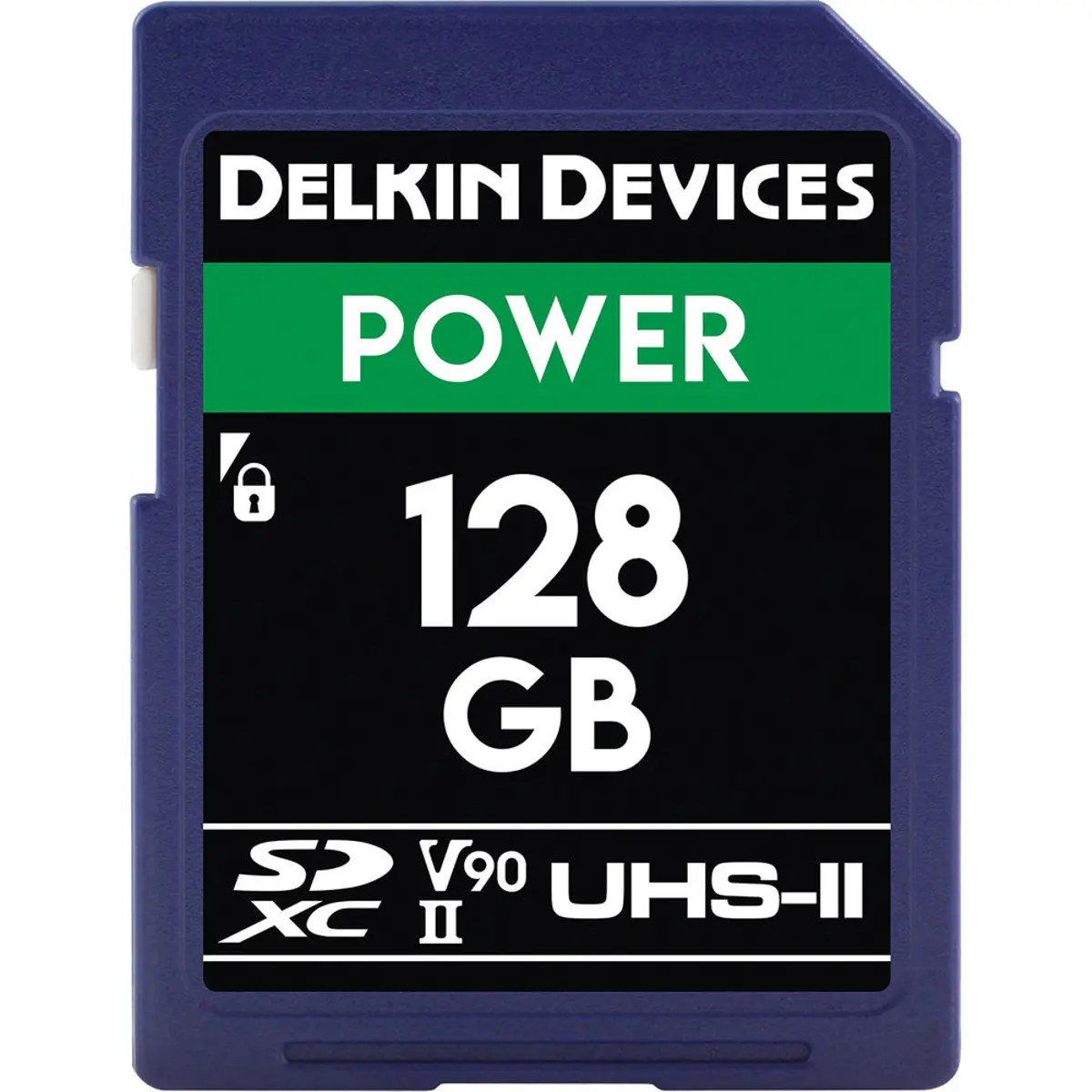 Delkin Devices 128GB SDXC 2000X Memory Card V90 UHS-II