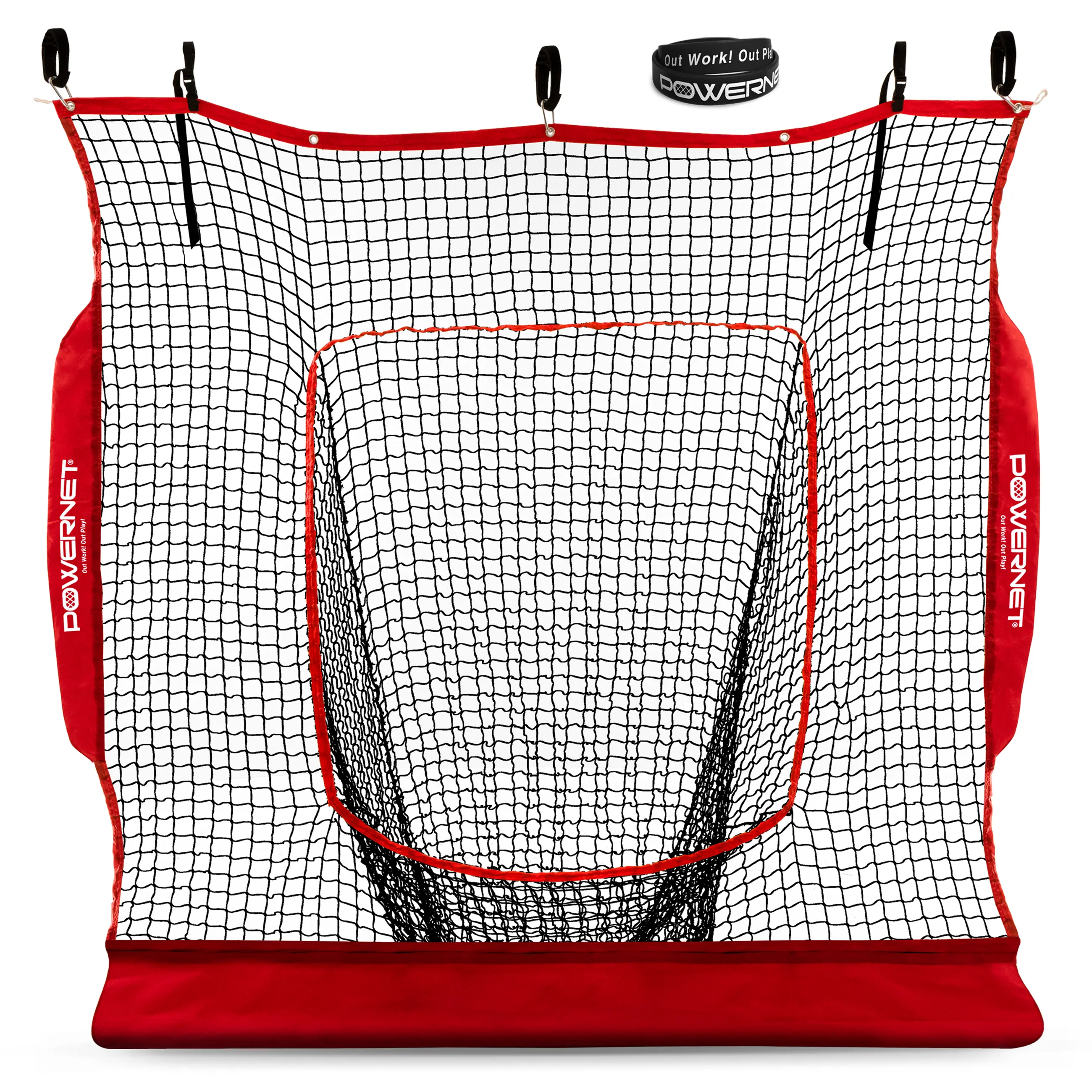 7x7 FT Hanging Dual Training Net (Net Only) | Hang From Garage