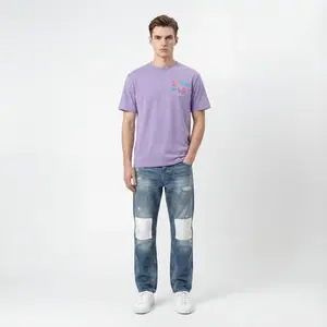 Snowday World Tour Saudi Arabia 2025 T-Shirt | Premium Cotton Oversized Graphic Tee | Lavender Purple Streetwear