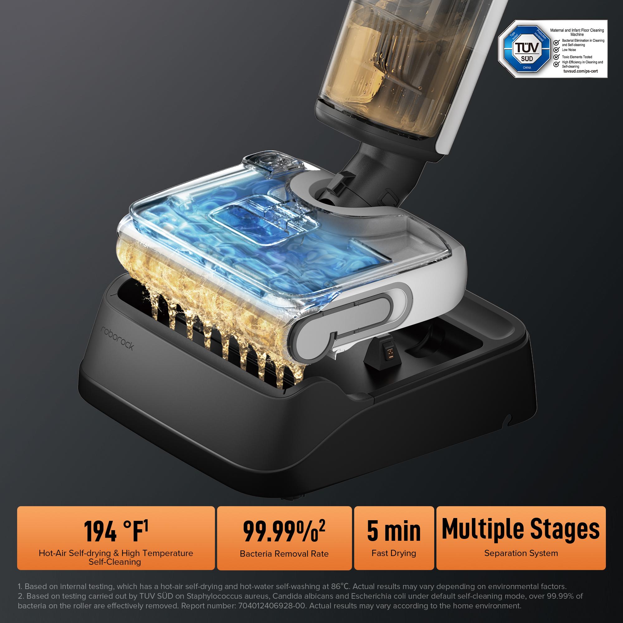 Roborock F25 Wet Dry Vacuum Cleaner, Cordless, All in One with 20000Pa, 194°F Hot Air Flash Drying & High temperature Self Cleaning #TikTokShopSpringGlowUp#TikTokShopSpringGlowUp #NewDropsForYou