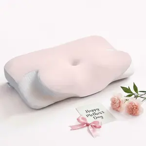【Mother's Day gift】GEECO Side Sleeper Pillow｜Cooling Support for Hot Sleepers｜Adjustable Cervical Pillow Cozy Sleeping｜Odorless Ergonomic Contour Memory Foam Pillows