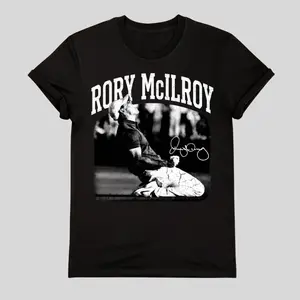 #RoryyMcllroyy Champion Golf Graphic T-Shirt, Vintage Golf Winner Tee, Green Jacket Inspired Shirt, Retro Sports Fan Unisex Top