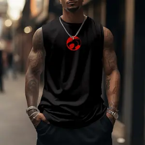 ThunderCats 90s Graphic Sleeveless Tank Tops Men Vest Streetwear Outfits Men Vacation Outfits Sleeveless Shirt