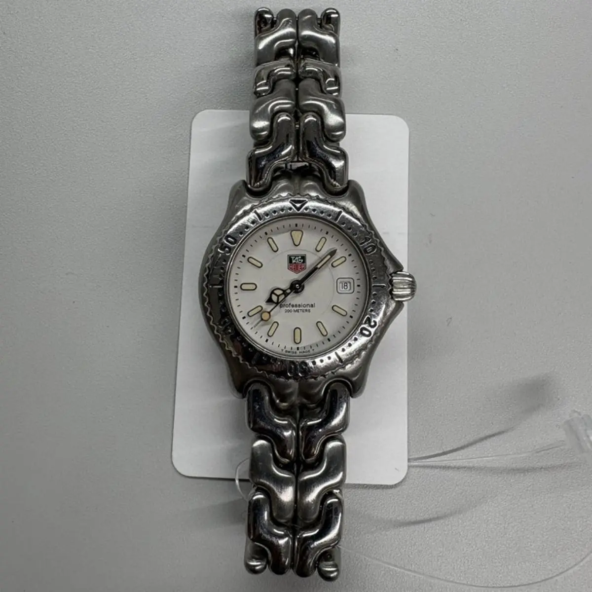 Pre-owned tag heuer As Shown Shoulder Bags Watch 16.5cm 12364