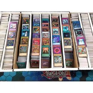 Yu-Gi-Oh! 50 Holographic Foil Cards Collection Box - Great Starter Deck for Beginners - Super Ultra Secret Gold Ultimate Rare Cards - No Commons - Unique Holographic Finish