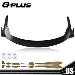 Fit For 2017-2021 Tesla Model 3 Tail Wing Spoiler Rear Spoiler Kit Black