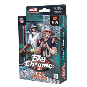 Topps Chrome 2025 Hanger Box Sports Trading Cards