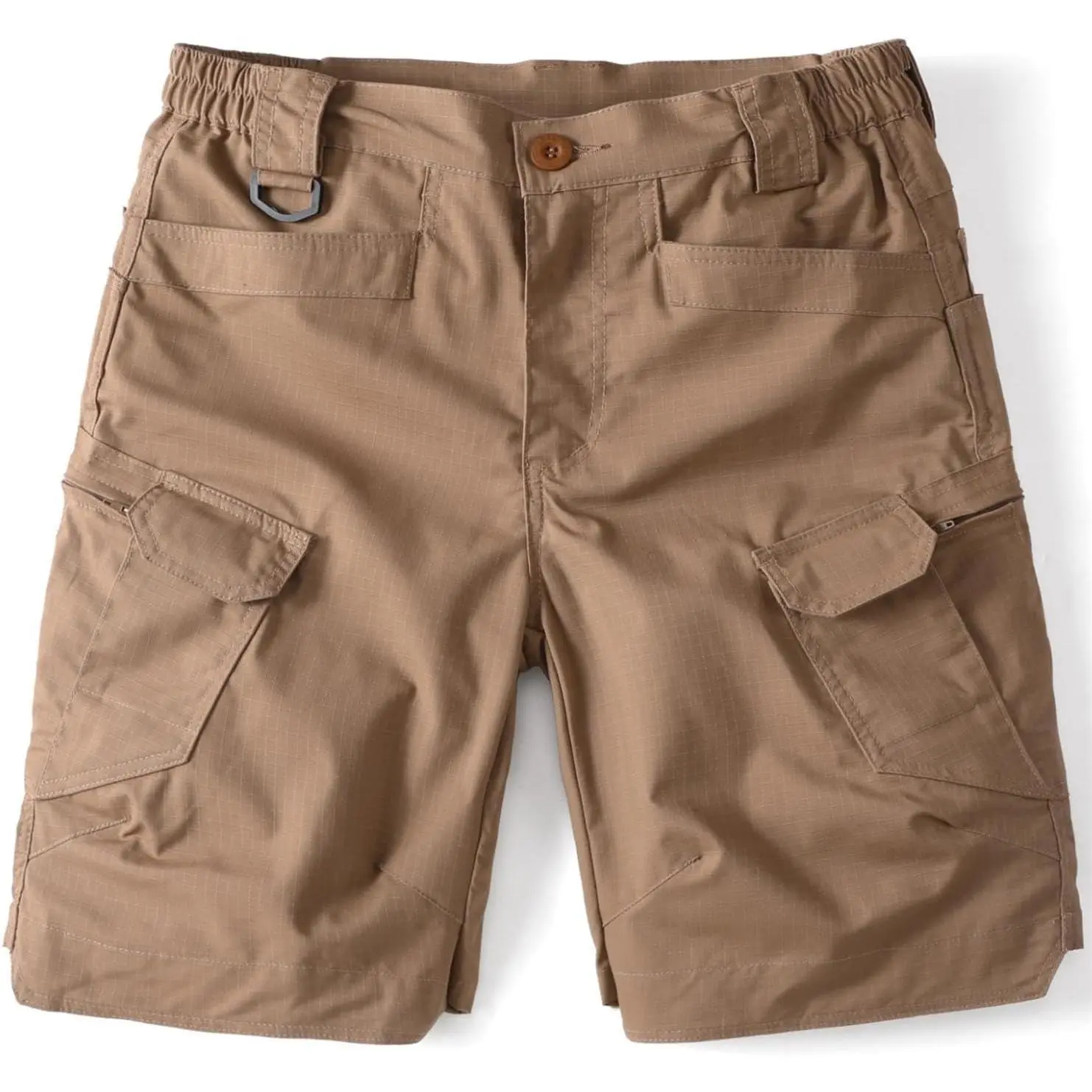 Men's Outdoor Tactical Stretch Cargo Shorts Ripstop Work Hiking Shorts