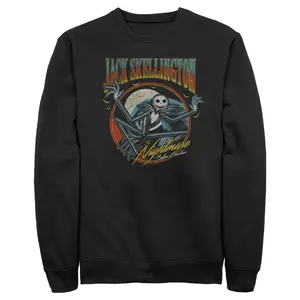 Men's The Nightmare Before Christmas Retro Jack Skellington Sweatshirt