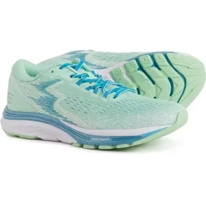361 Degrees Women's Spire 4 Running Shoes, Blue/Green, 11.5 Medium US