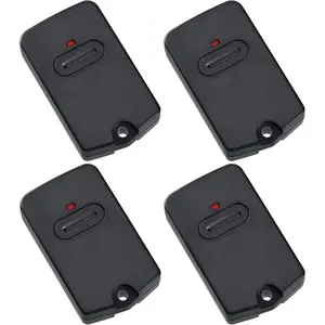 4 count Gate Opener Remote Compatible with Mighty Mule RB741 Gate Control Remote Works Compatible with GTO RB741/FM135 Transmitter Control Single Button Garage Door Controller Replacement