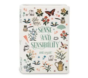 Steel Mill & Co. Large Book Vase, Sense and Sensibility