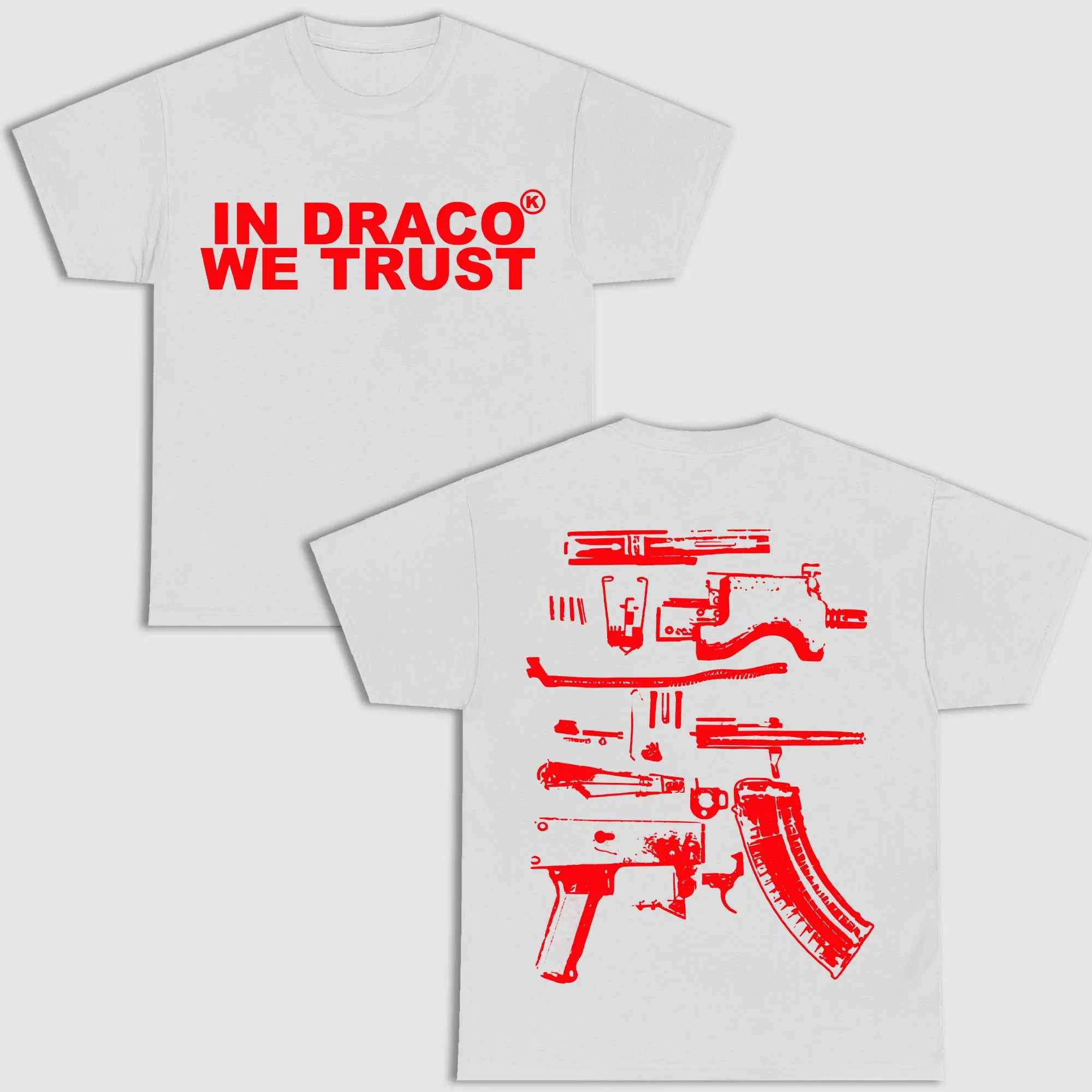 In Draco We Trust AK Parts Graphic Shirt