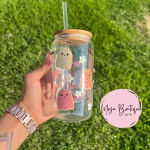 Concha’s Spooky Glass Cup