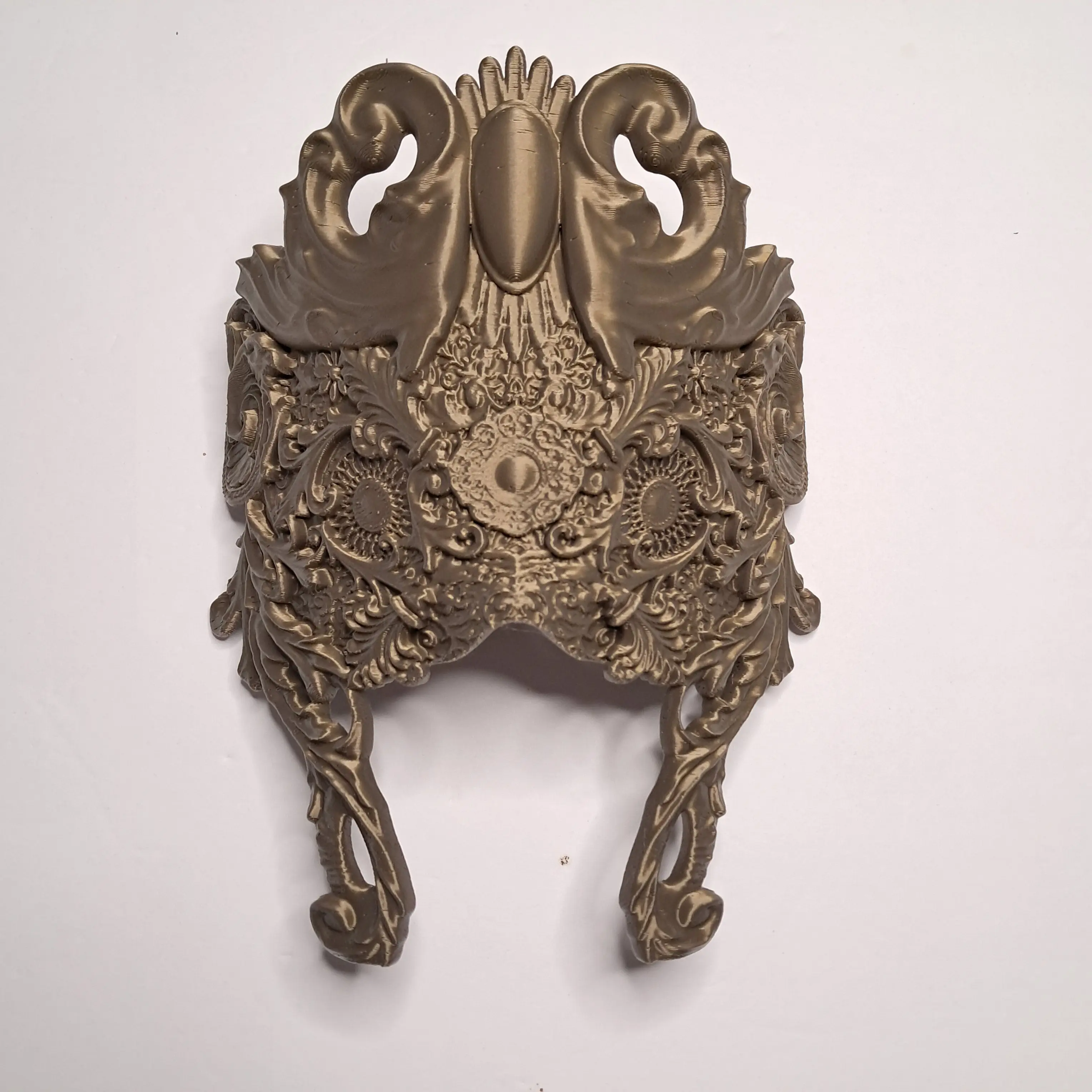 3D Printed Floral Design Cosplay Mask, Lightweight Party Accessory for Festive & Home Party Supplies, Party Accessories