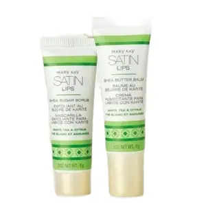 White Tea & Citrus Satin Lips - Body Care, Comfort, Elegant Lipstick in White and Citrus Colors
