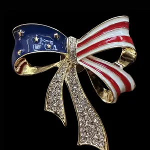 USA Magnetic Brooches