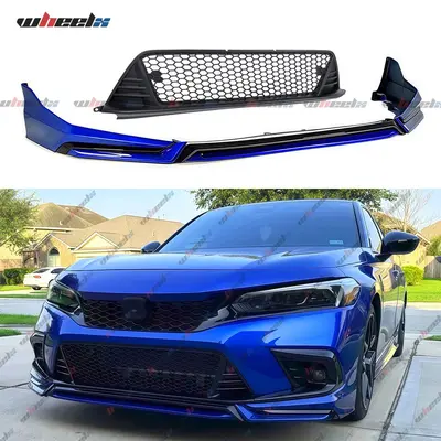 BestLimitedParts Front Chrome Grille For 2009-2011 Honda Civic - Upper, Direct Fit, HO1210127