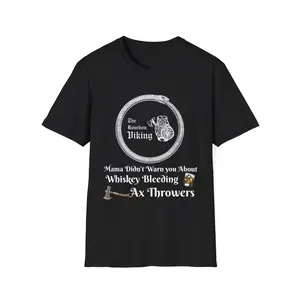 Whiskey Bleeding Ax Throwers T-Shirt
