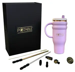 Dual Wave: Odyssey™ 40oz Tumbler in Galaxia Plum | Luxury Series