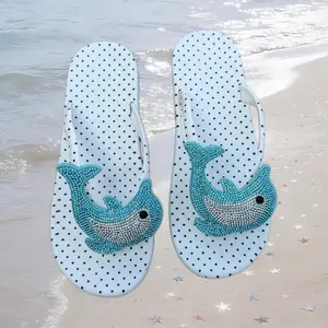 Original Starfish Conch Korean Style Flip Flops for Summer Women's Y2K Retro Slippers Cute Ins Style Beach Slippers