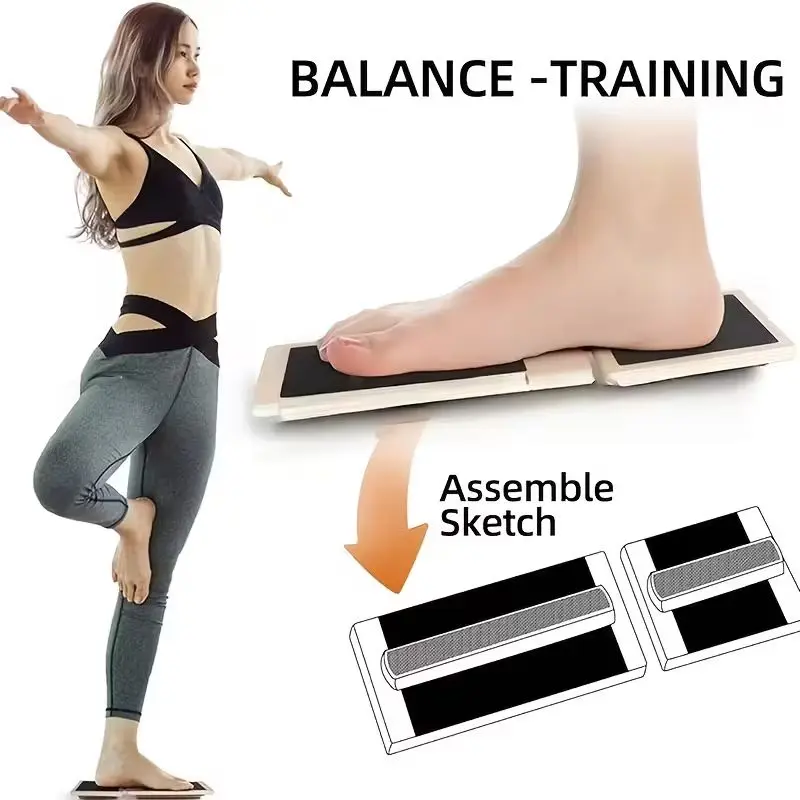 Ankle Board Ankle Balance Board Foot Strengthener, Home Training Equipment, Fitness Equipment for Foot Stability Exercises, Physical Therapy, Posture Correction, Balance Training, Therapeutic Aid, Foot Rehabilitation, Home Workout Equipment