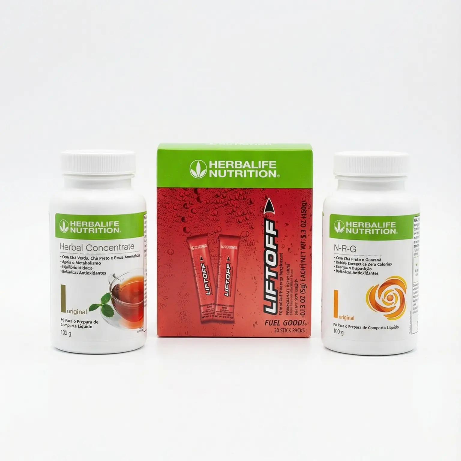 LIFTOFF CRANBERRY 1.8Oz -30 stick +NRG 100g+HERBAL CONCENTRATE ORIGINAL 1.8 oz- bundle Boost Dietary