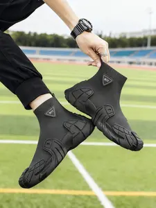 Men's Fashion Sneakers, Casual Sporty Ankle Boots, Outdoor Hiking Shoes, Traditional High Top Design, Breathable Textile Upper, Closed Footwear