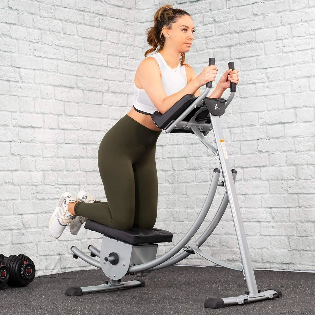 Abdominal Trainer Machine, Roller Coaster Style, Waist Fitness Equipment
