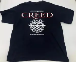Rare Creed Band Tour Gift For Fan Cotton Tee T-SHIRT