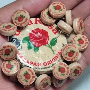 mazapan earrings, mexican candy, earrings, handmade, mexican