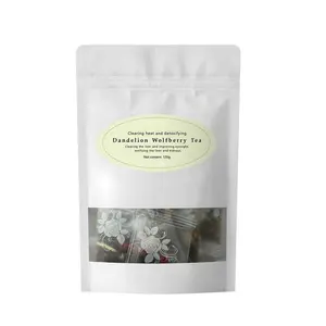 Dandelion Wolfberry Tea - a Natural Blend of Six Herbal Ingredients 120g per Pack Beverage