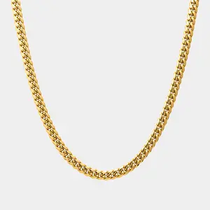 Miami Cuban Link Chain - Gold (8mm)