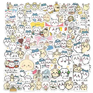 50pcs Chiikawa Kawaii Stickers Pack, Sticker Sheets, Waterproof Cute Japanese Anime Character Decals for Laptop, Water Bottle, Journal & Scrapbook, Anime Fan Gift