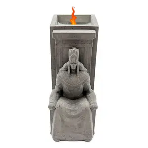 Statue of God - Cement Candle