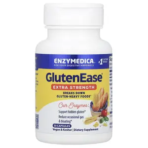 Enzymedica GlutenEase®, 30 Capsules
