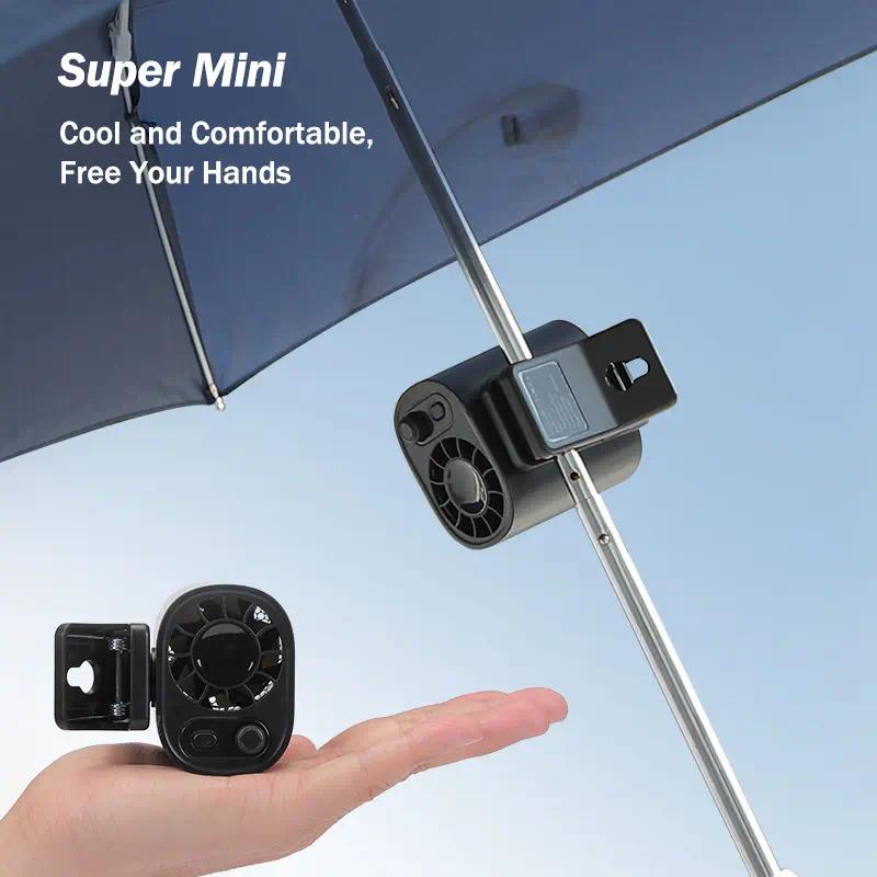 2026 New Car Clip-on Fan with LED Display 100 Speeds 360° Rotation USB Rechargeable Backseat Cooling Fan Portable Design Desktop Clip on ABS PC Material - Plates bpa-free material ceramic plate