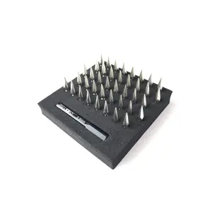 CKD0612 KAOS Silver Bullet Spiked Wheel Lugs (M2.5mm studs W/Tool.  40pcs)