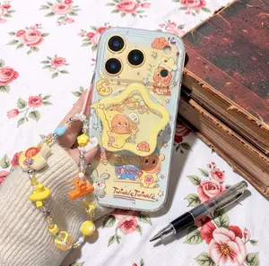 Cute Twinkle Aesthetic Phone Grip Shaker | Sparkle Star Phone Holder Shaker
