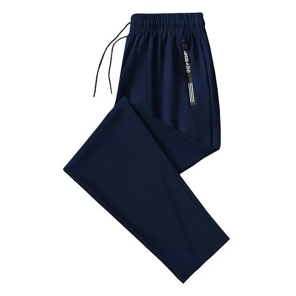 Men's Jogger Pants - Lightweight Stretchy Breathable Quick-Dry Athletic Pants with Zipper Pockets, Adjustable Drawstring for Summer Fitness, Hiking, Light Outdoor Activities
