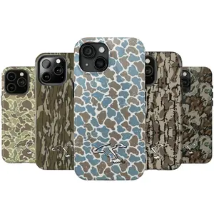Vintage Waterfowl Southern Style Camo Phone Cases, Redneck Camouflage For iPhone 17 16 15 14 13 12 11 X 8, Duck Hunting, Unique Accessories, Durable Cover, Hunting Gifts