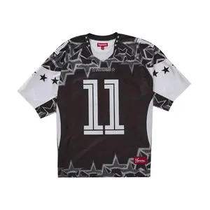 Supreme Men's Stars Football Jersey Black, from StockX