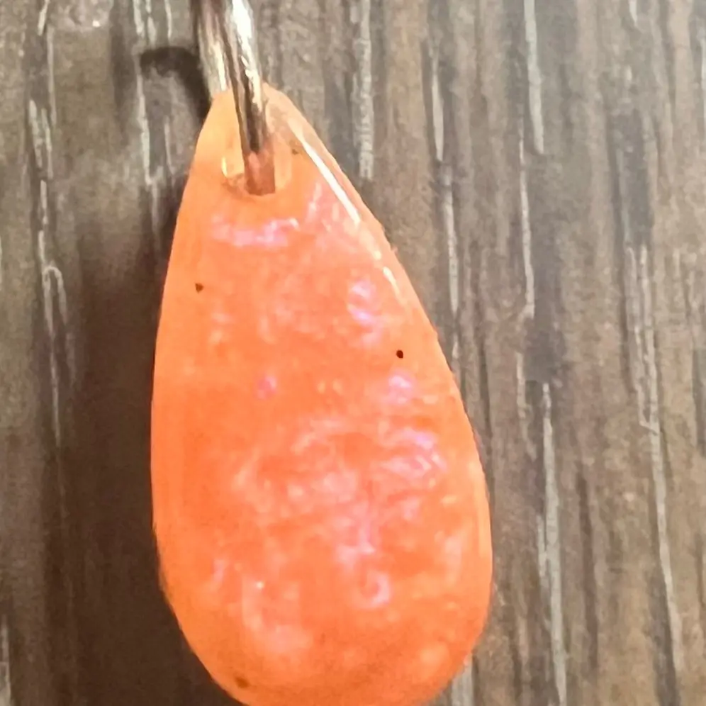 Hand made resin pendant