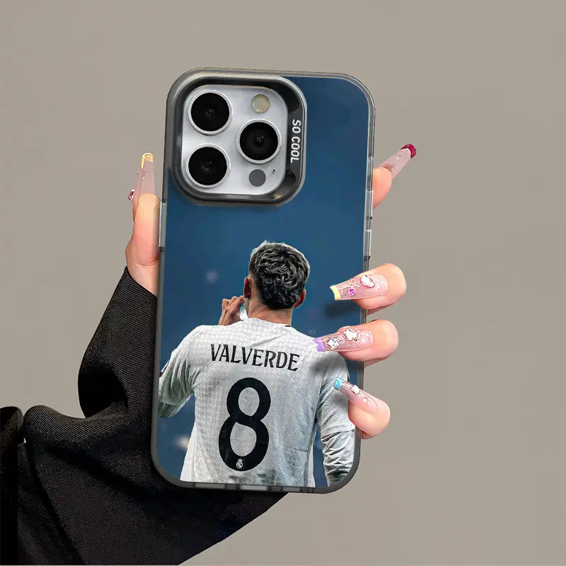 IPhone 16 17Promax Valverde Phone Case Anti Drop Protective Case Suitable For iphone 15 14 13 SAMSUNG S25 24 23 22 ULTRA Acrylic Phone Case