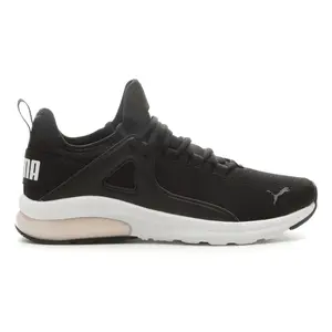 PUMA Womens Electron 2.0 Logo Lace Up Sneakers Shoes Casual - Black