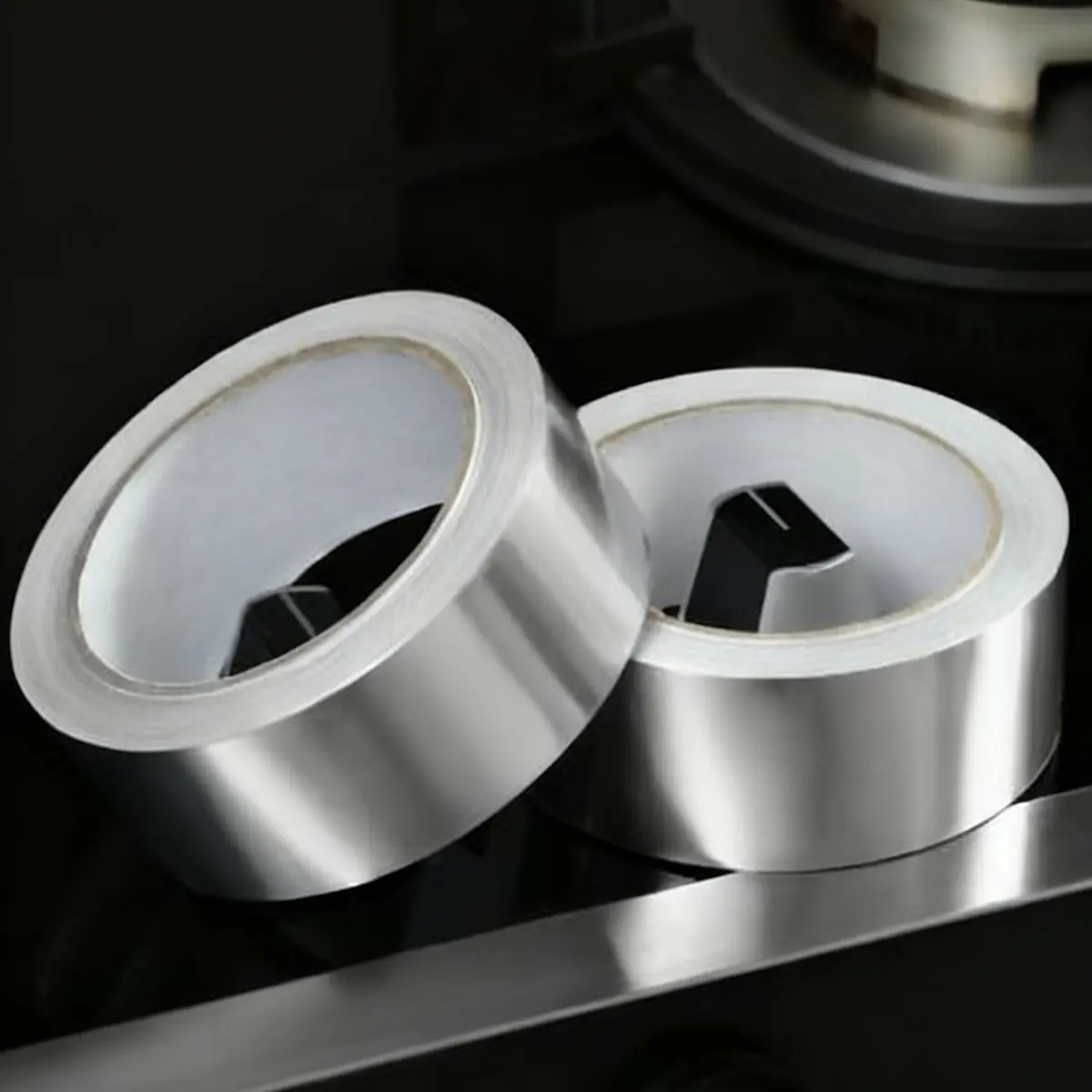 Aluminum Foil Tape Roll, Waterproof, Mold Resistant, Insulation Sealing for Hvac, Pipes, Metal, Bathtub, Bathroom, Kitchen