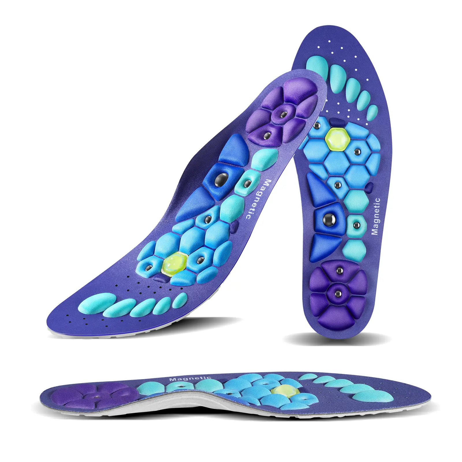 Orthotic Shoe Insoles for Flat Feet & Plantar Fasciitis Relief, Shop now Arch Support Inserts with Gel Cushioning, Breathable Shock Absorbing Insoles