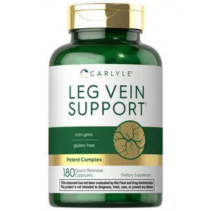 Carlyle Leg Vein Supplement | 180 Capsules | Supports Healthy Vein Function | Non-GMO, Gluten Free