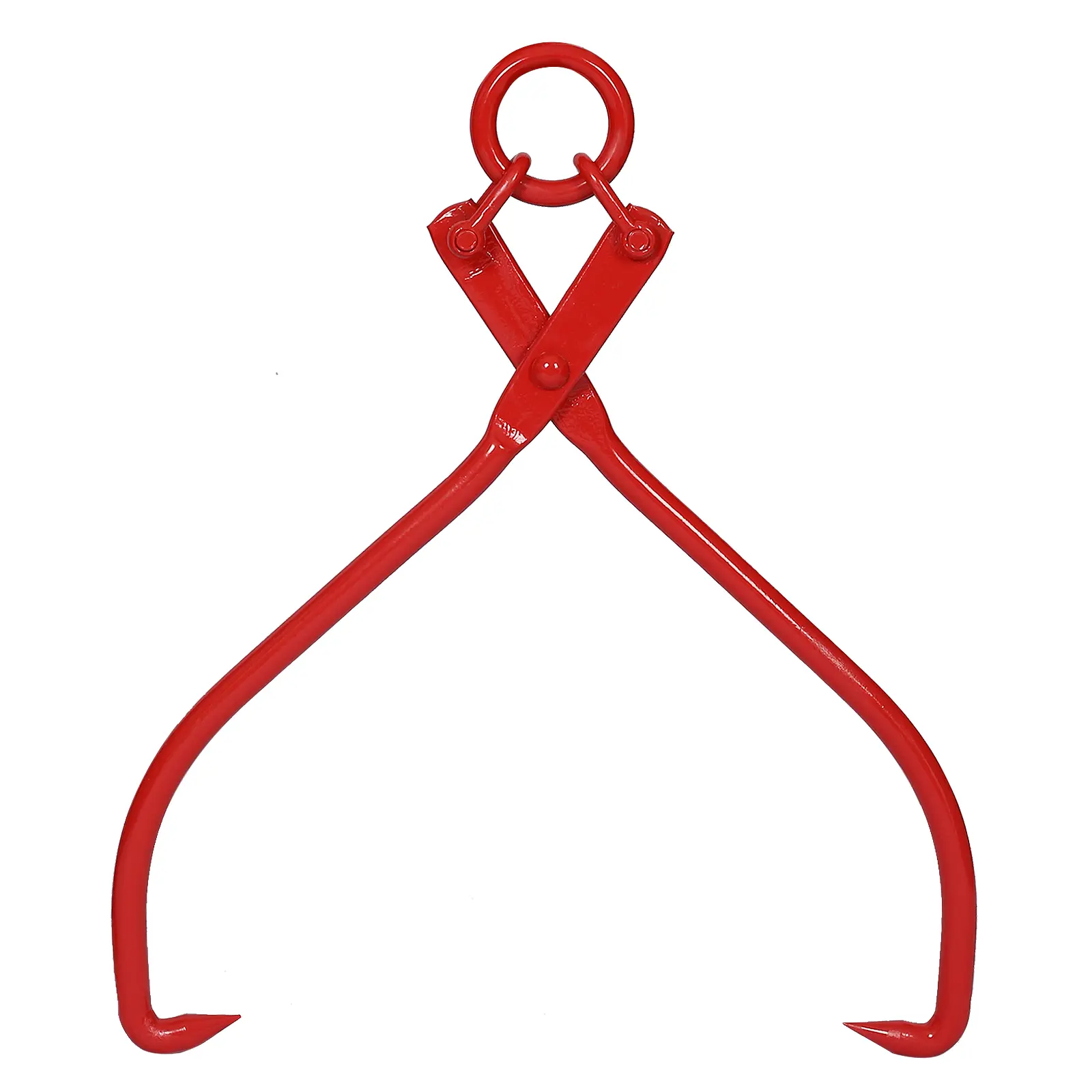 16-in Hardware Skidding Tongs with Large O-Ring, Durable, Highly Visible, Stylish Design, Easy-to-Install Log Lifting Tool with 3/8"-Chain for Years of Use