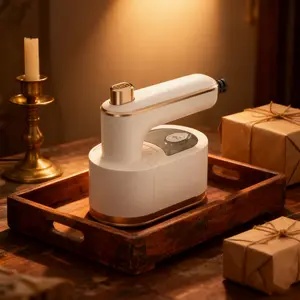 Portable Mini Steamer for Clothes Quick Wrinkle Removal Dry & Wet Iron Compact for Home Business or Travel Use